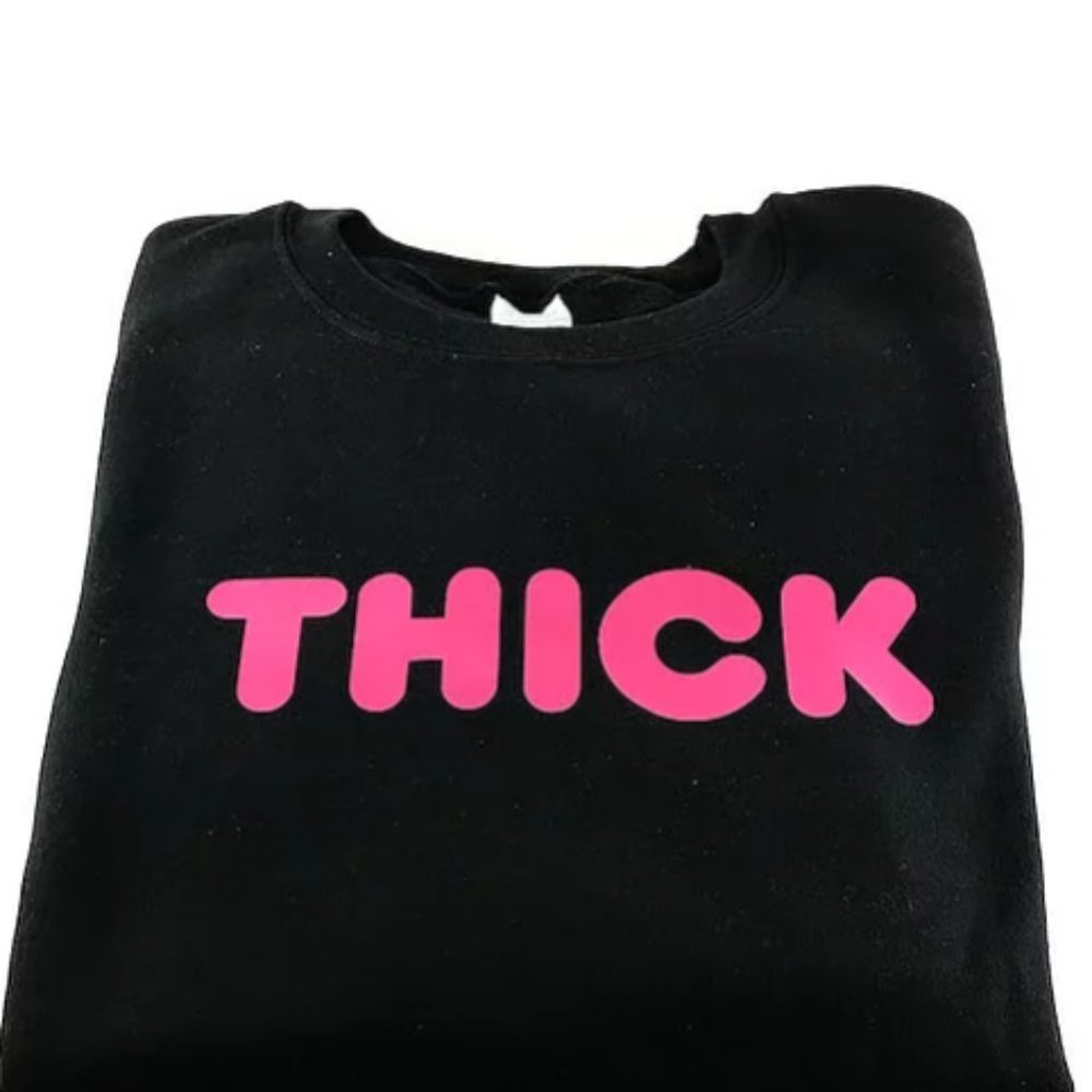 Thick Sweatshirt - Black